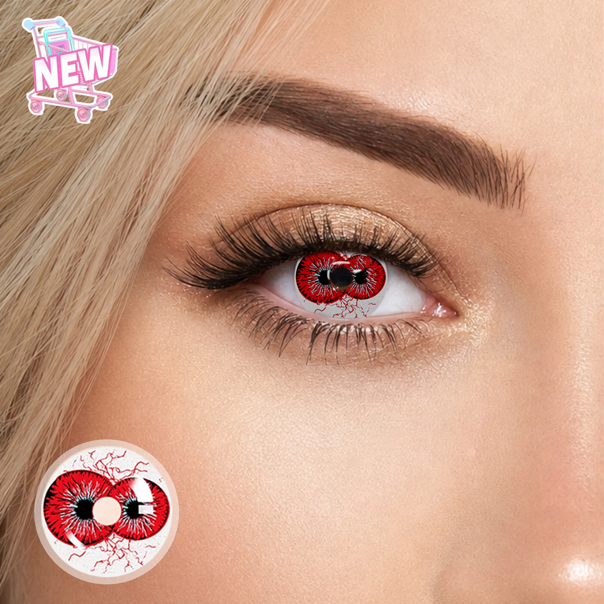 Twin Illusion Contact Lenses