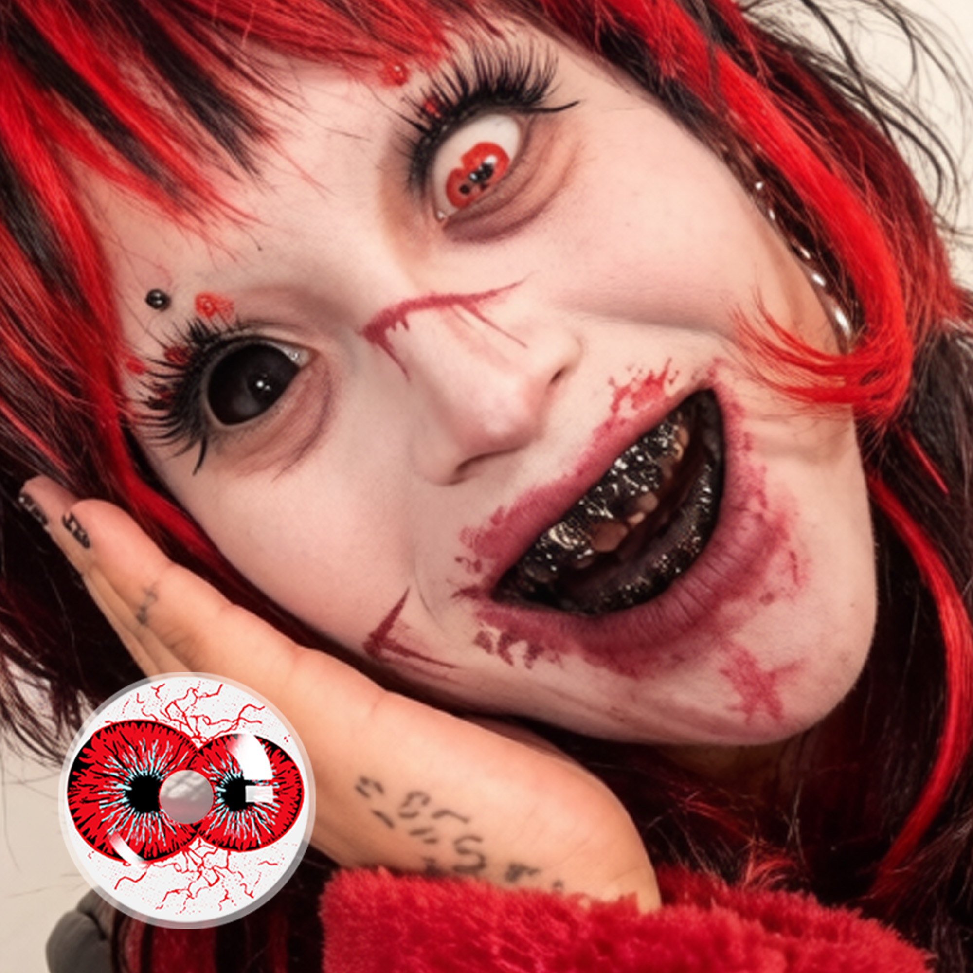 r0ttenfresa X Twin Illusion Contact Lenses