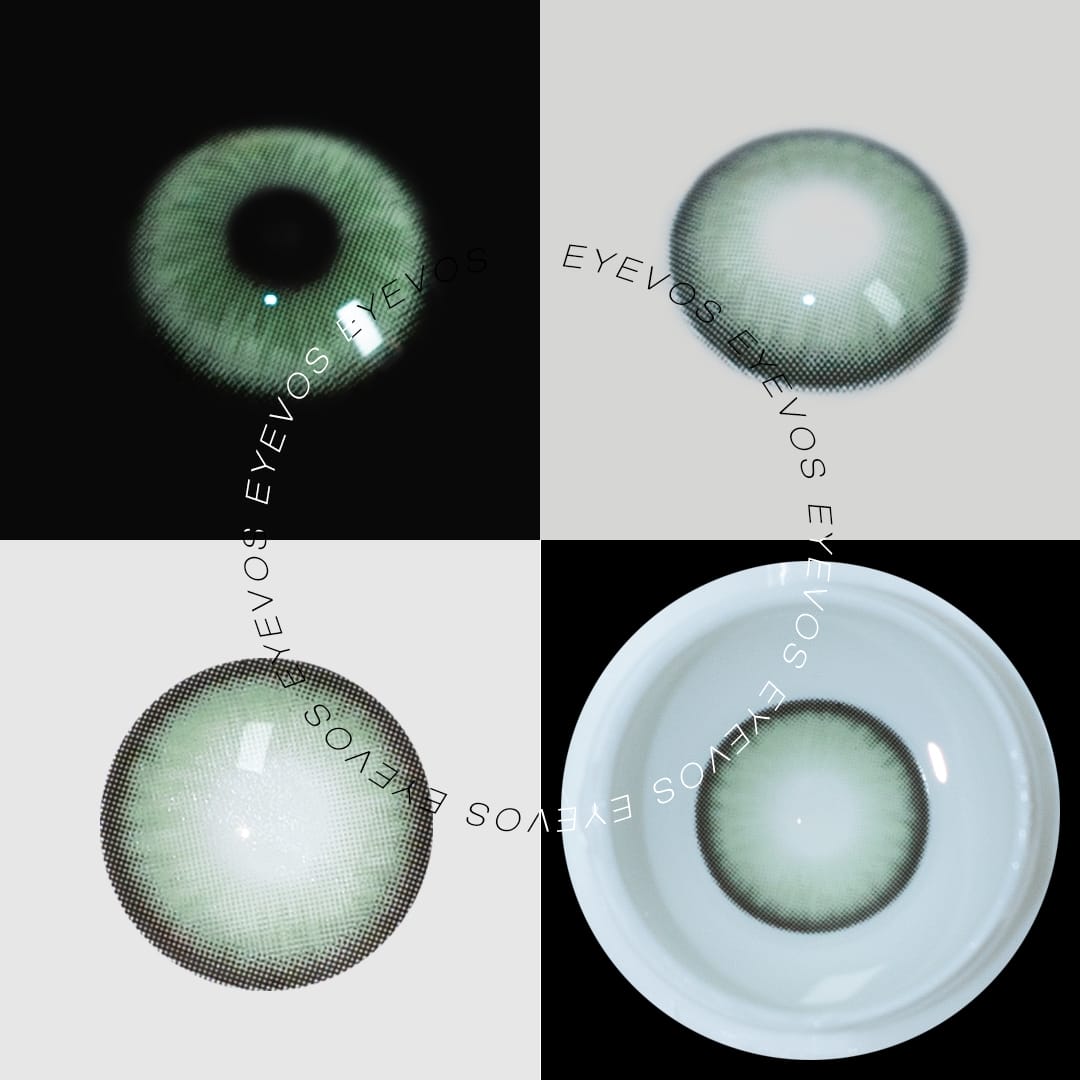 Fishtail Green Contact Lenses