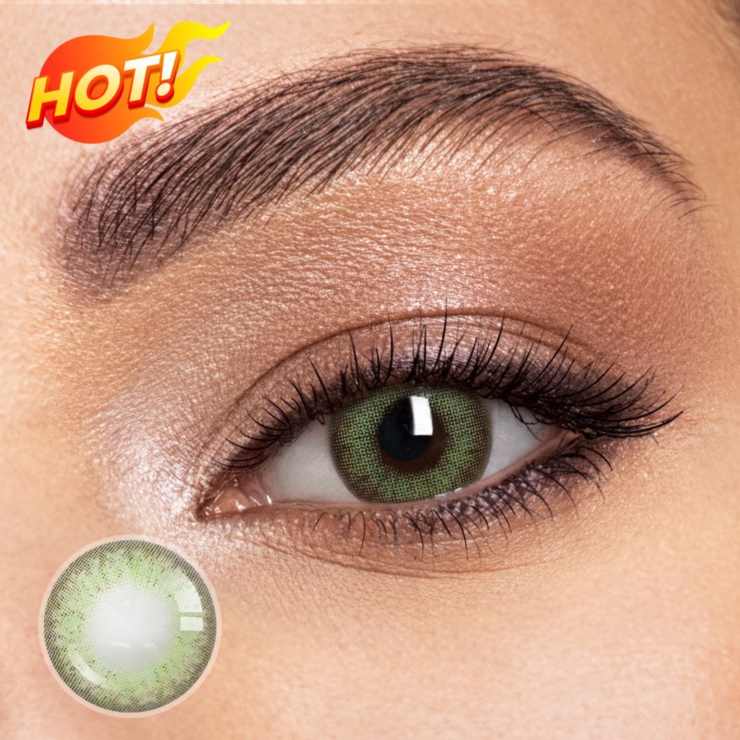 Classy Green Contact Lenses