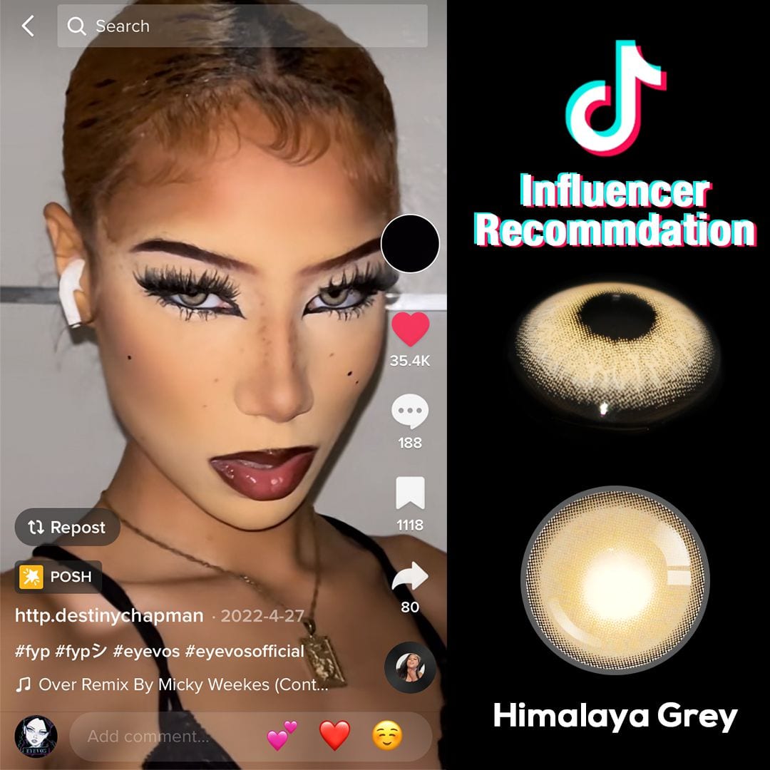 Himalaya Grey Contact Lenses