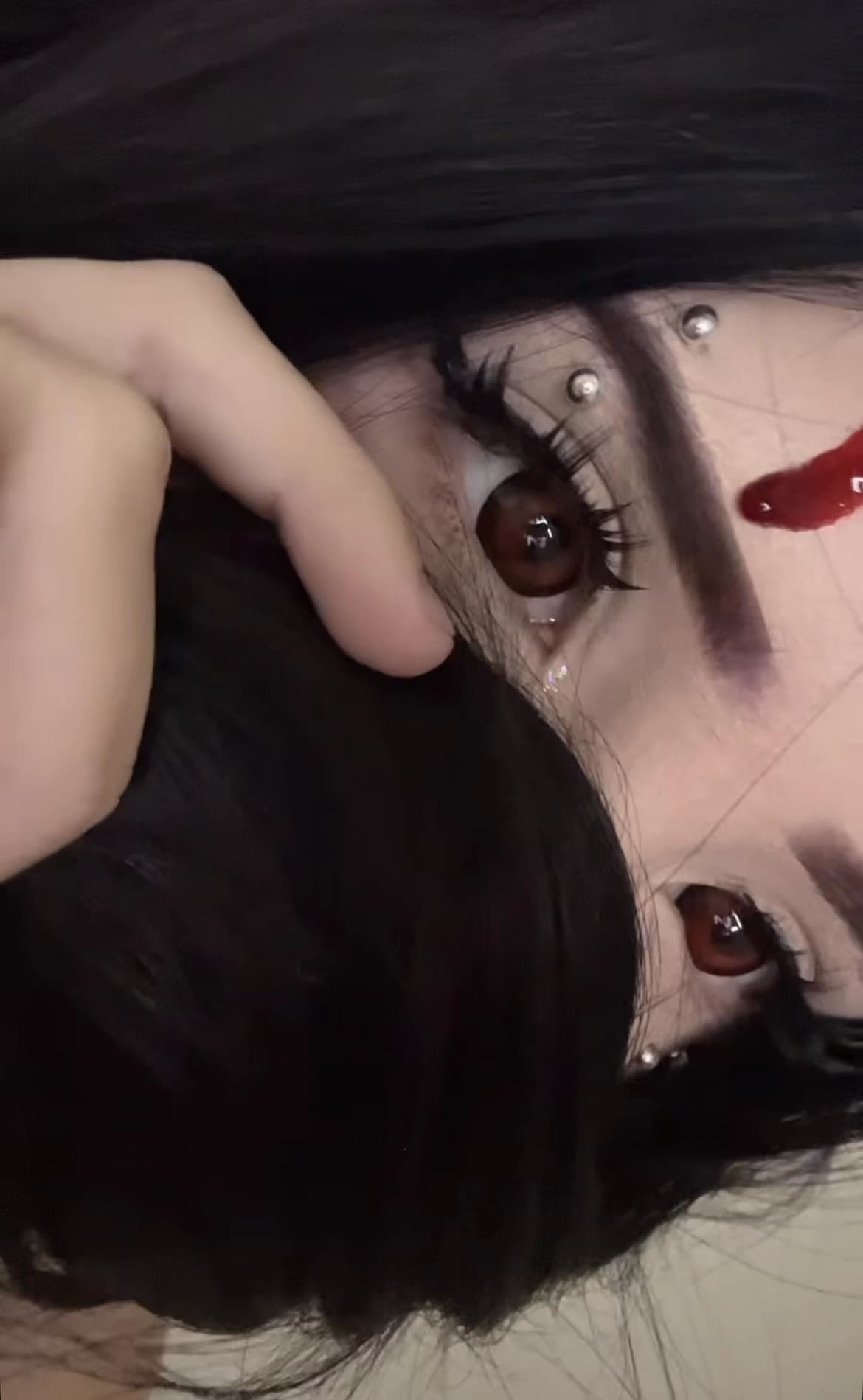 Red Abyss Contact Lenses