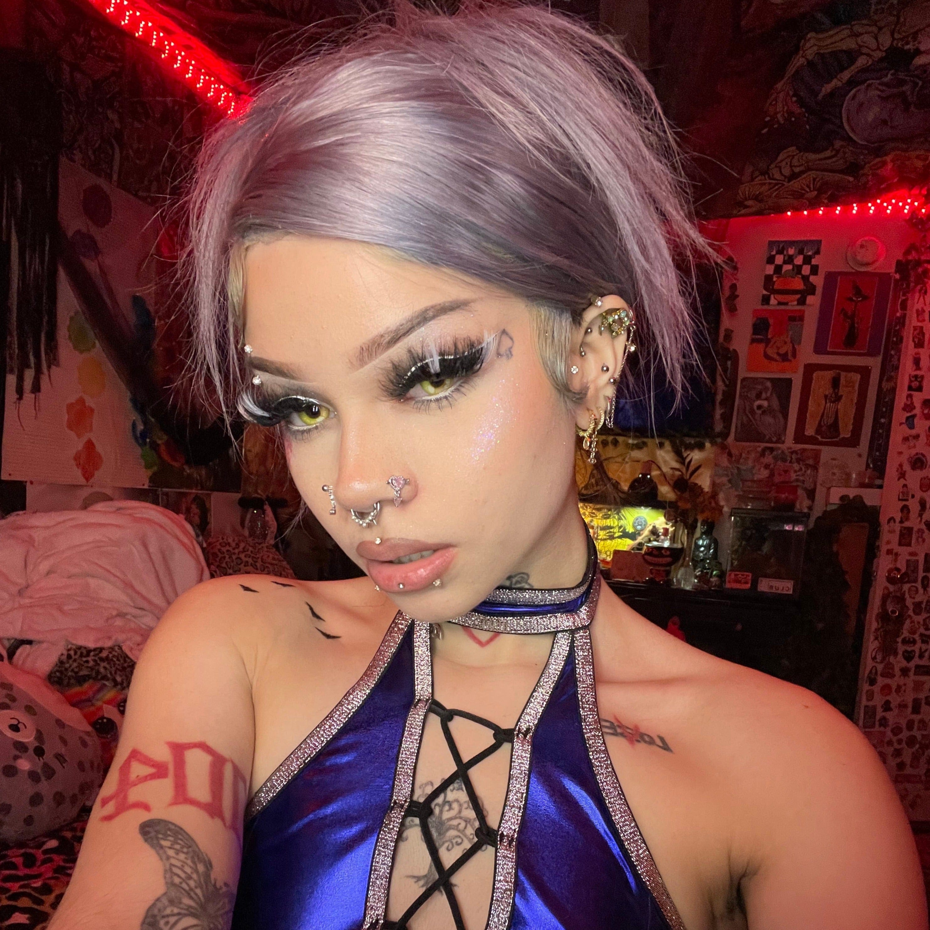 Sweety Anime Yellow Colored Contact Lenses