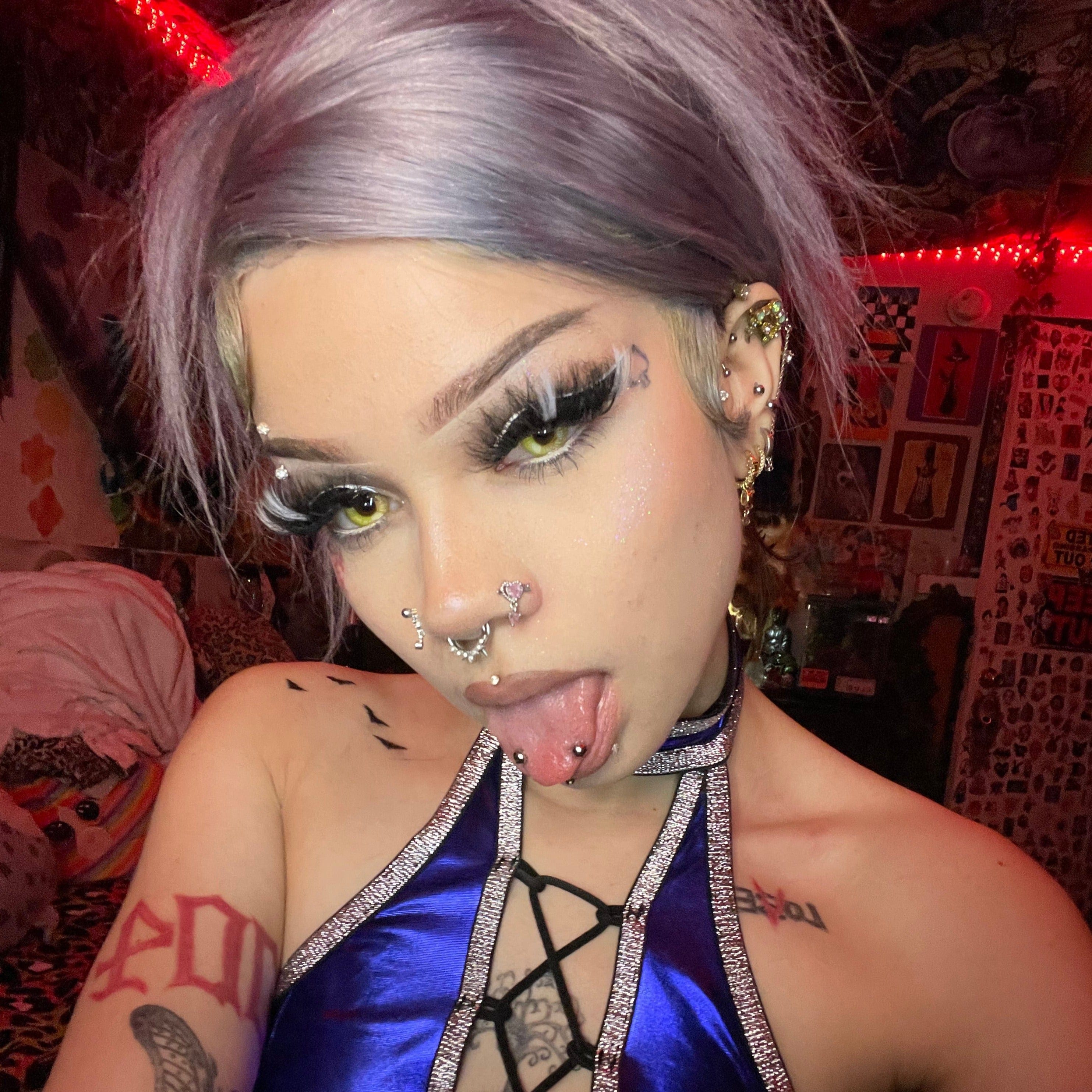 Sweety Anime Yellow Colored Contact Lenses