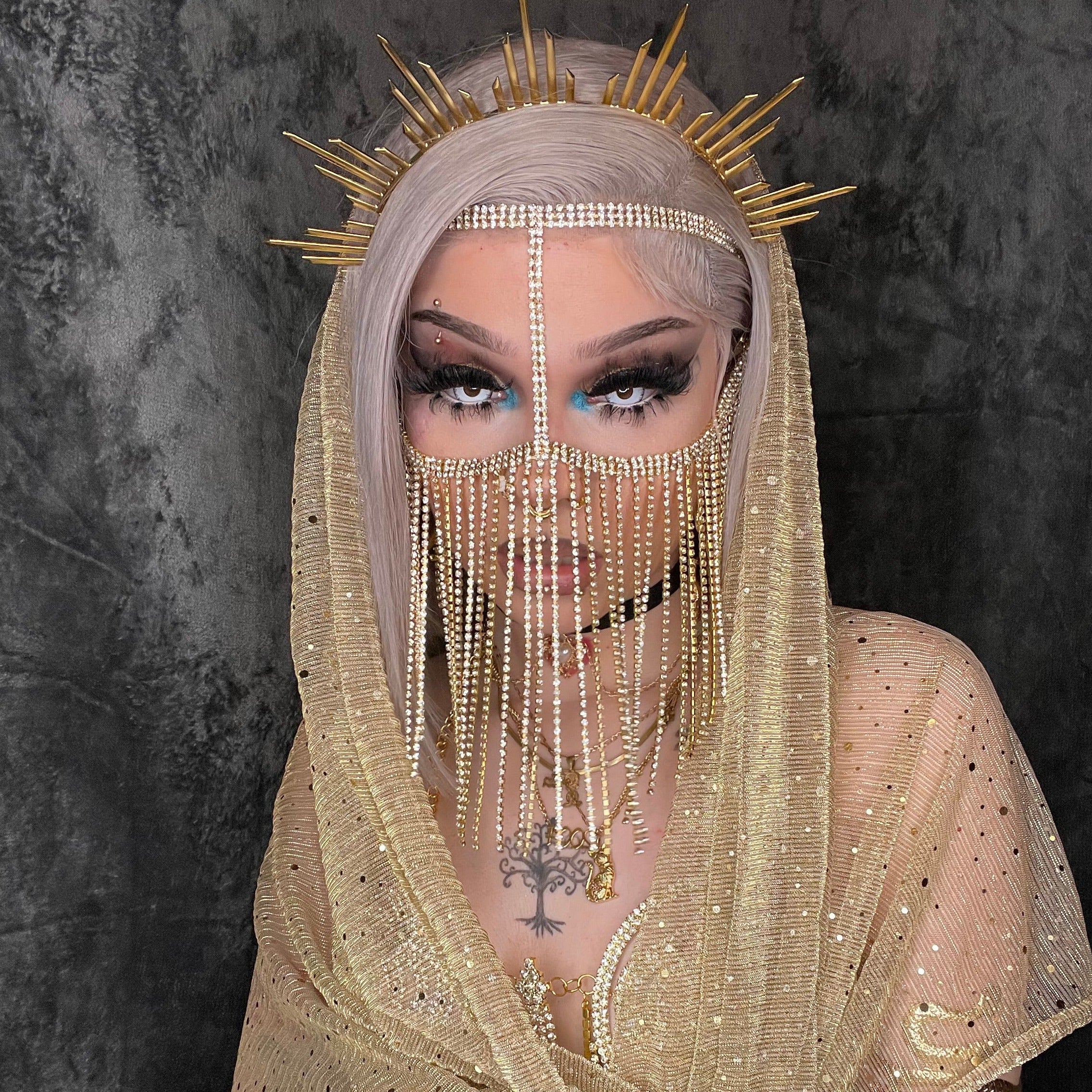 ALEXIS' Skeleton Doll Eye Mini Sclera Contact Lenses (17MM)