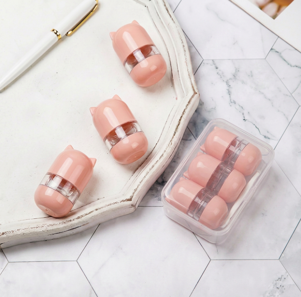 EYEVOS Getaway 3-Pod Travel Contact Lens Case