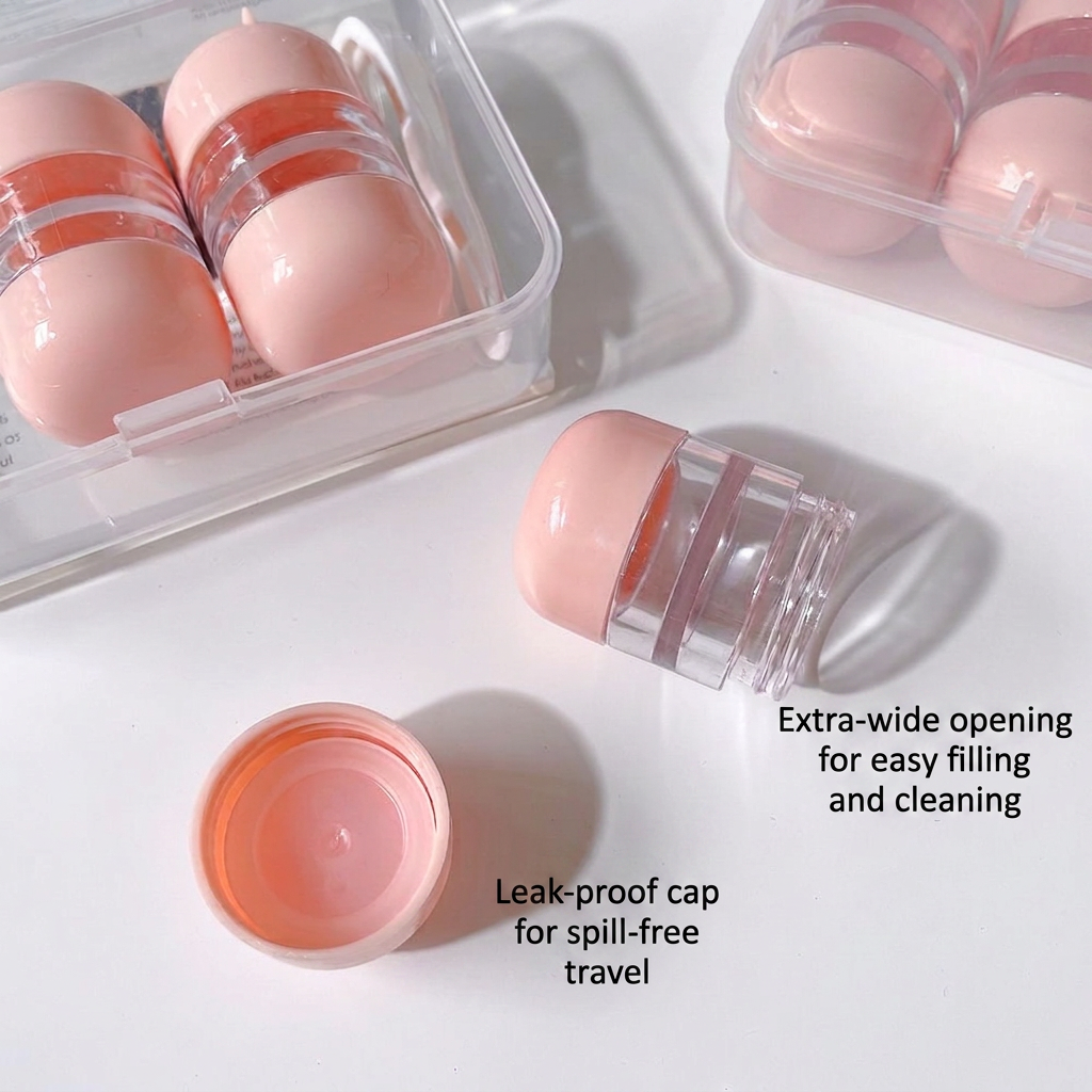EYEVOS Getaway 3-Pod Travel Contact Lens Case