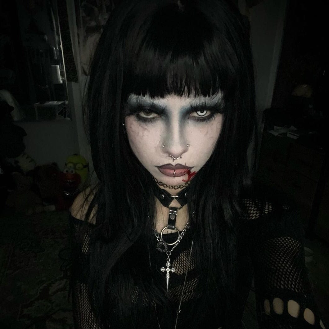 Dracula Vampire White Contact Lenses