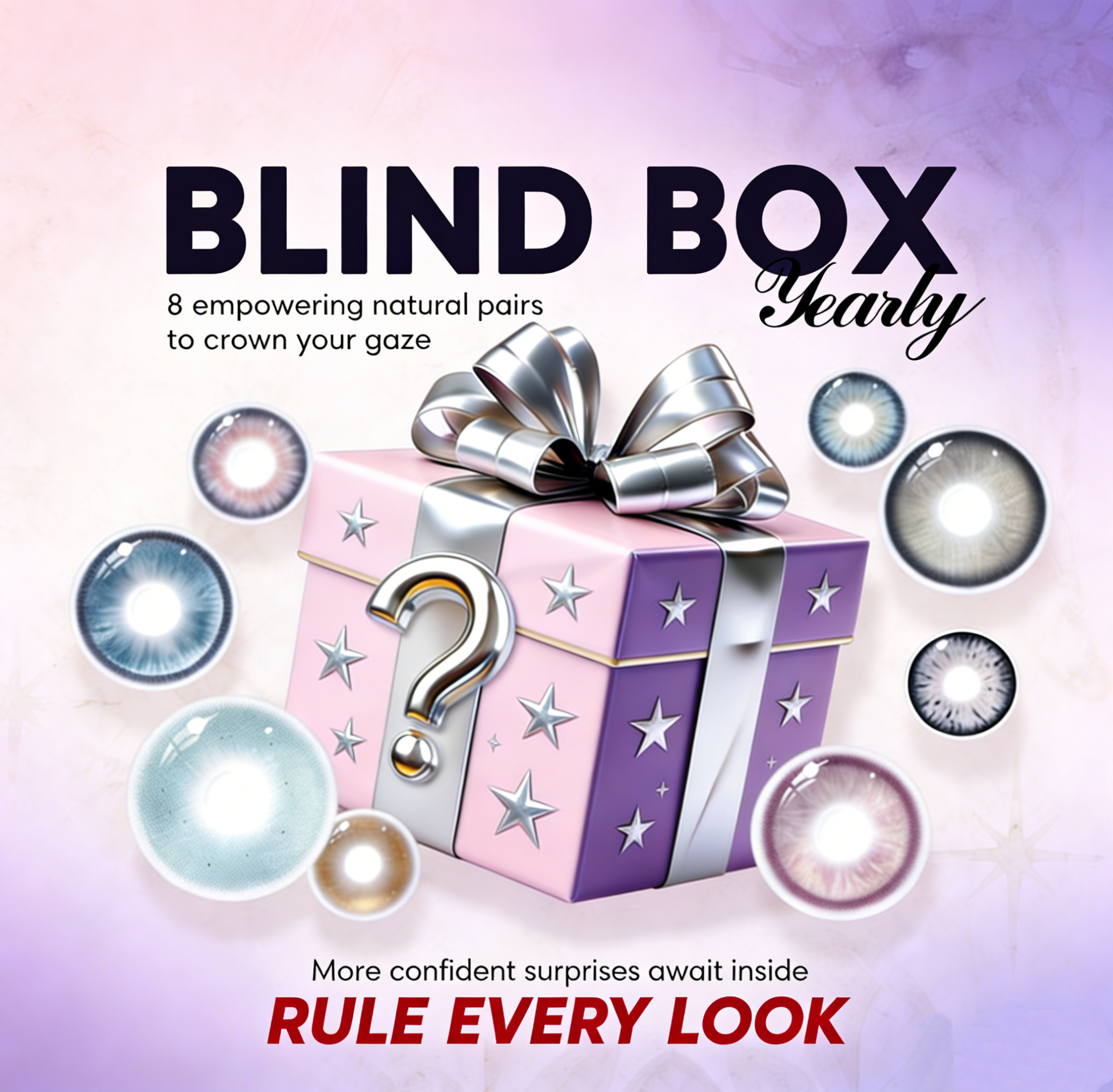 Blind Box | 8 Pairs | 1 Year | Limited Time 🔥