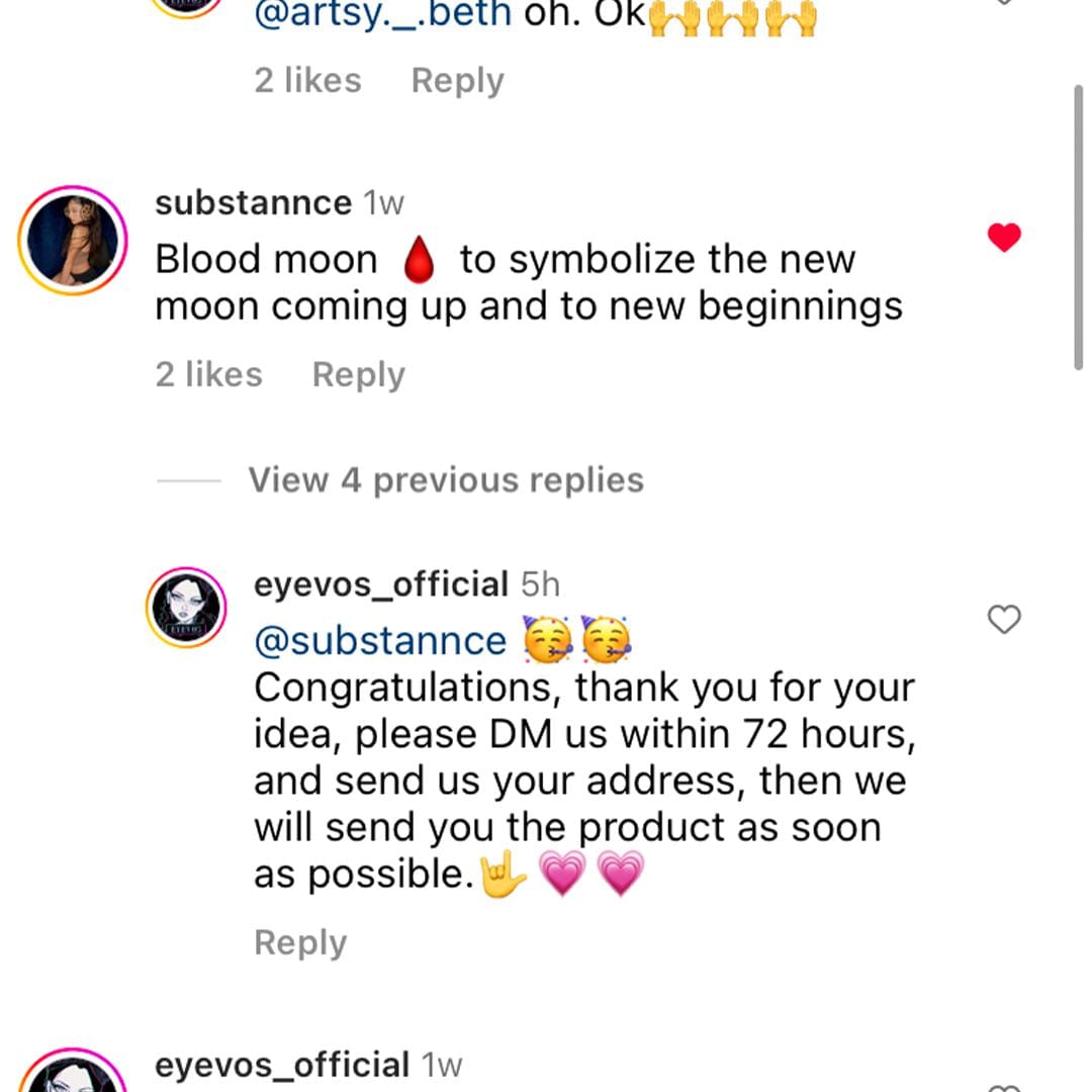 Blood Moon Contact Lenses