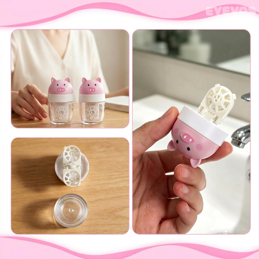 EYEVOS Piglet Manual Handheld Contact Lens Cleaner