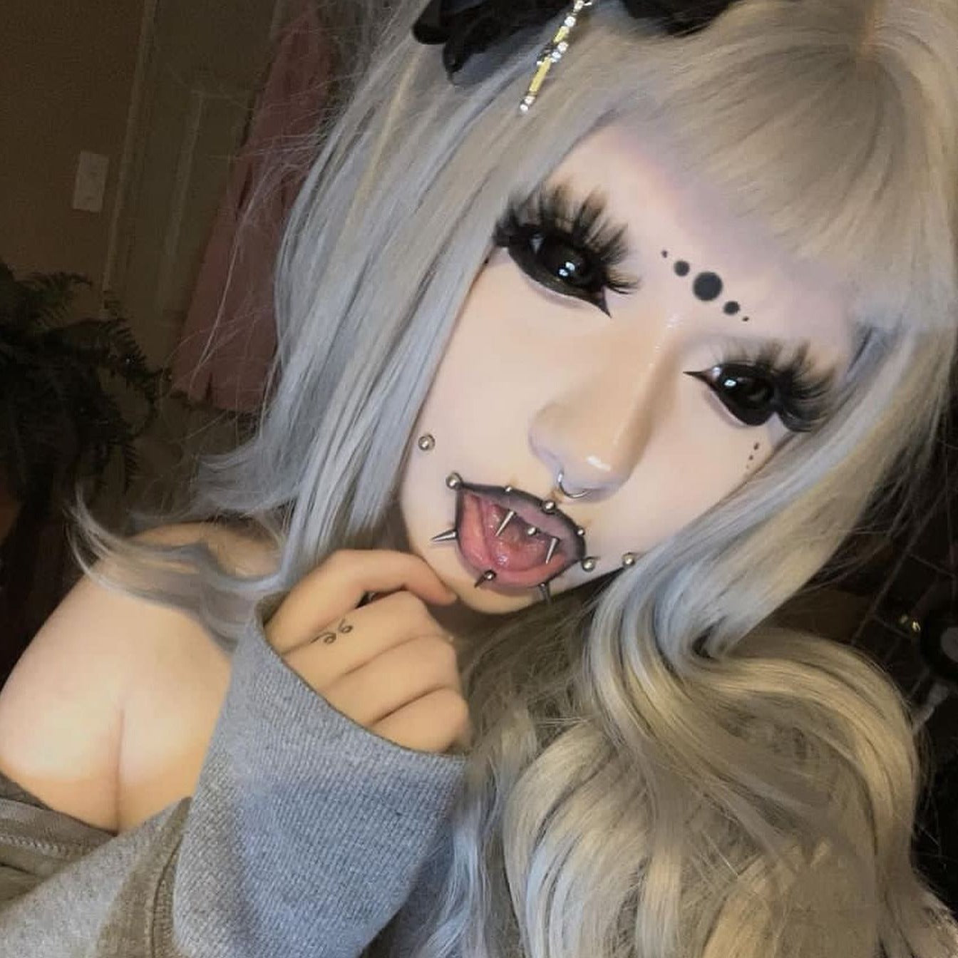 Didi Dark Demon Doll Eye 22mm Full Sclera Contact Lenses