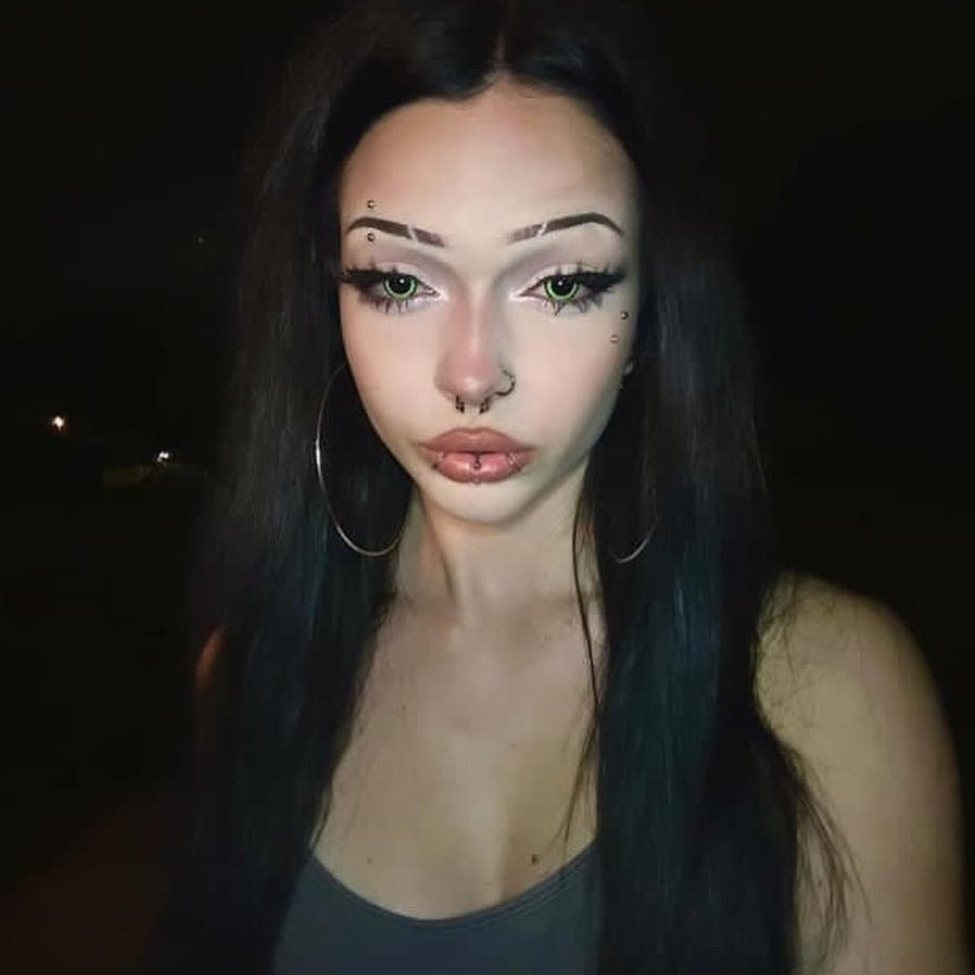 Koy Dilated Green Contact Lenses(12 months of use)