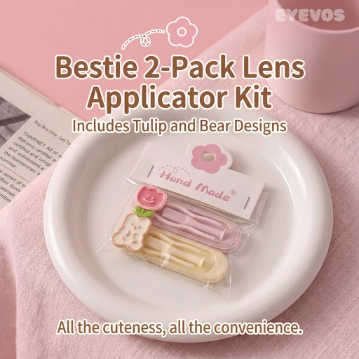 EYEVOS Bestie 2-Pack Lens  Applicator Kit