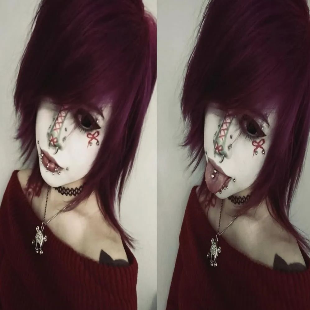 Linn's Sullen Doll Eye 17mm Mini Sclera Contact Lenses