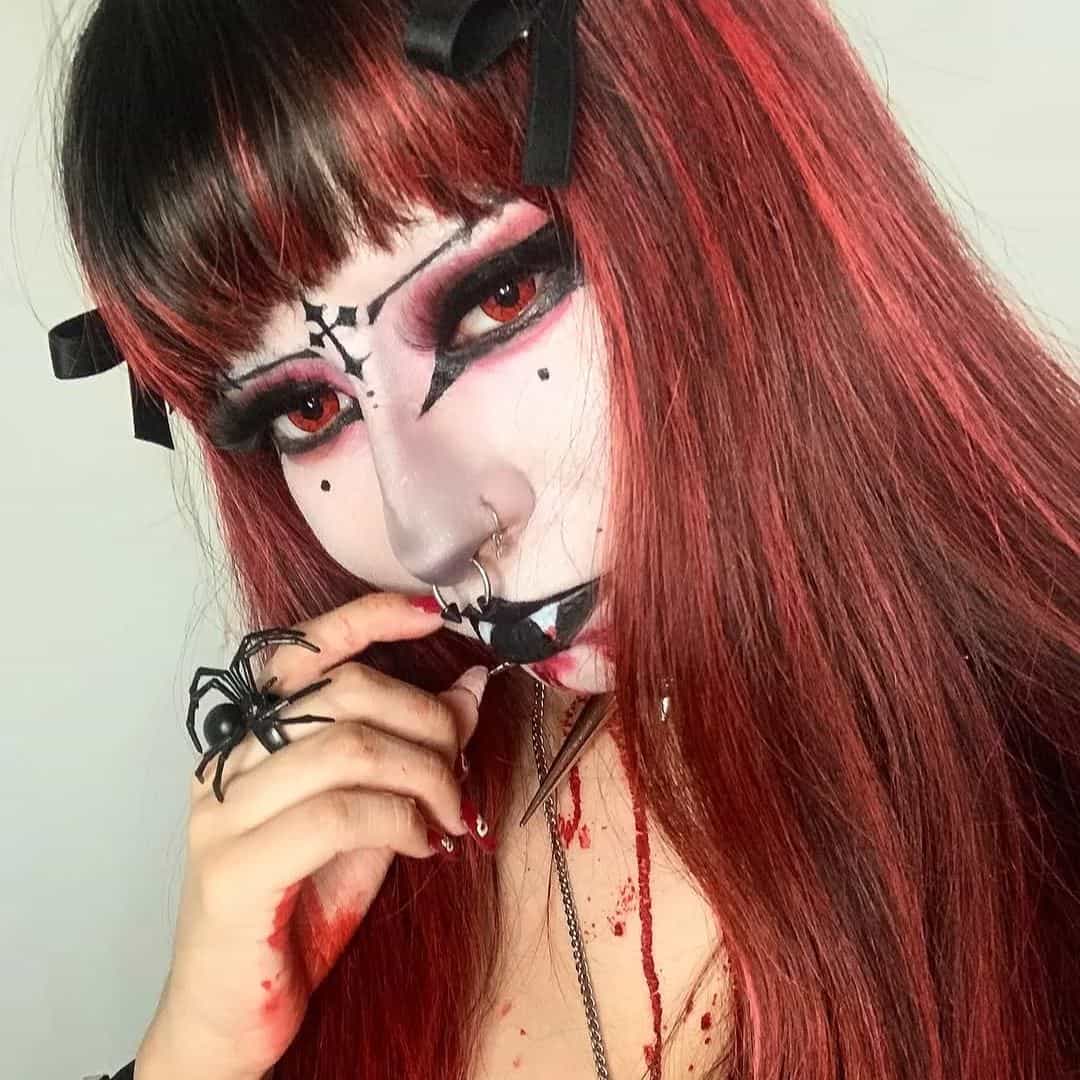 Dangerous Ruby Contact Lenses