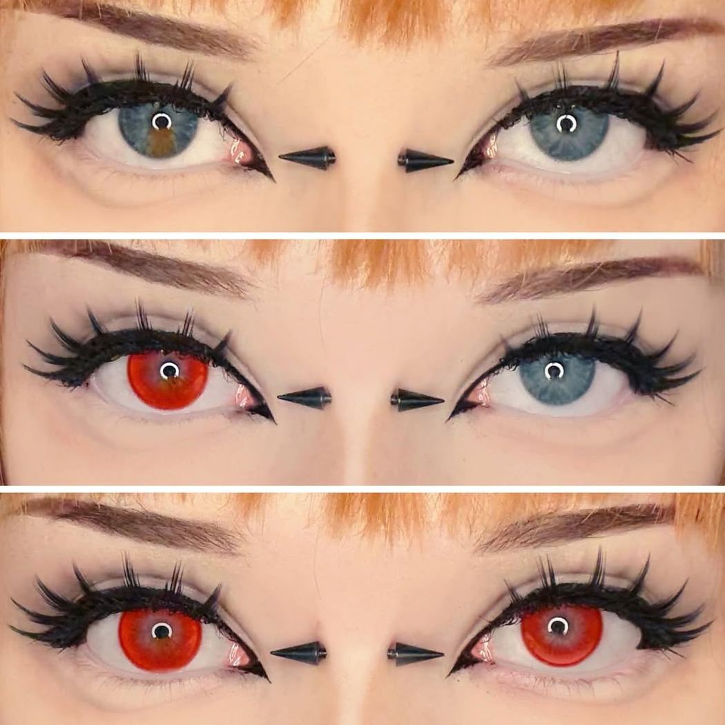 Poppie's Vampire Princess Contact Lenses