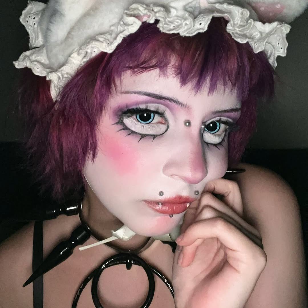 Ghost Doll Mini Sclera Contact Lenses (17MM)