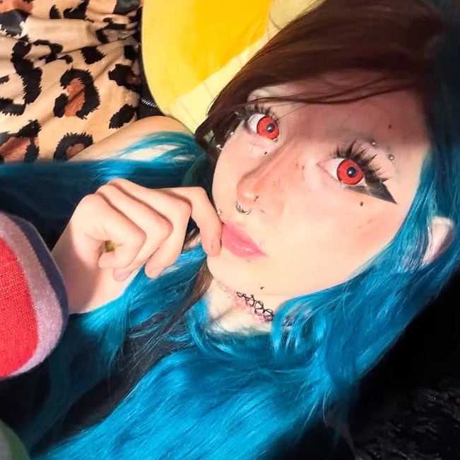 Zoey's Nightmare Mini Sclera Contact Lenses (17MM)