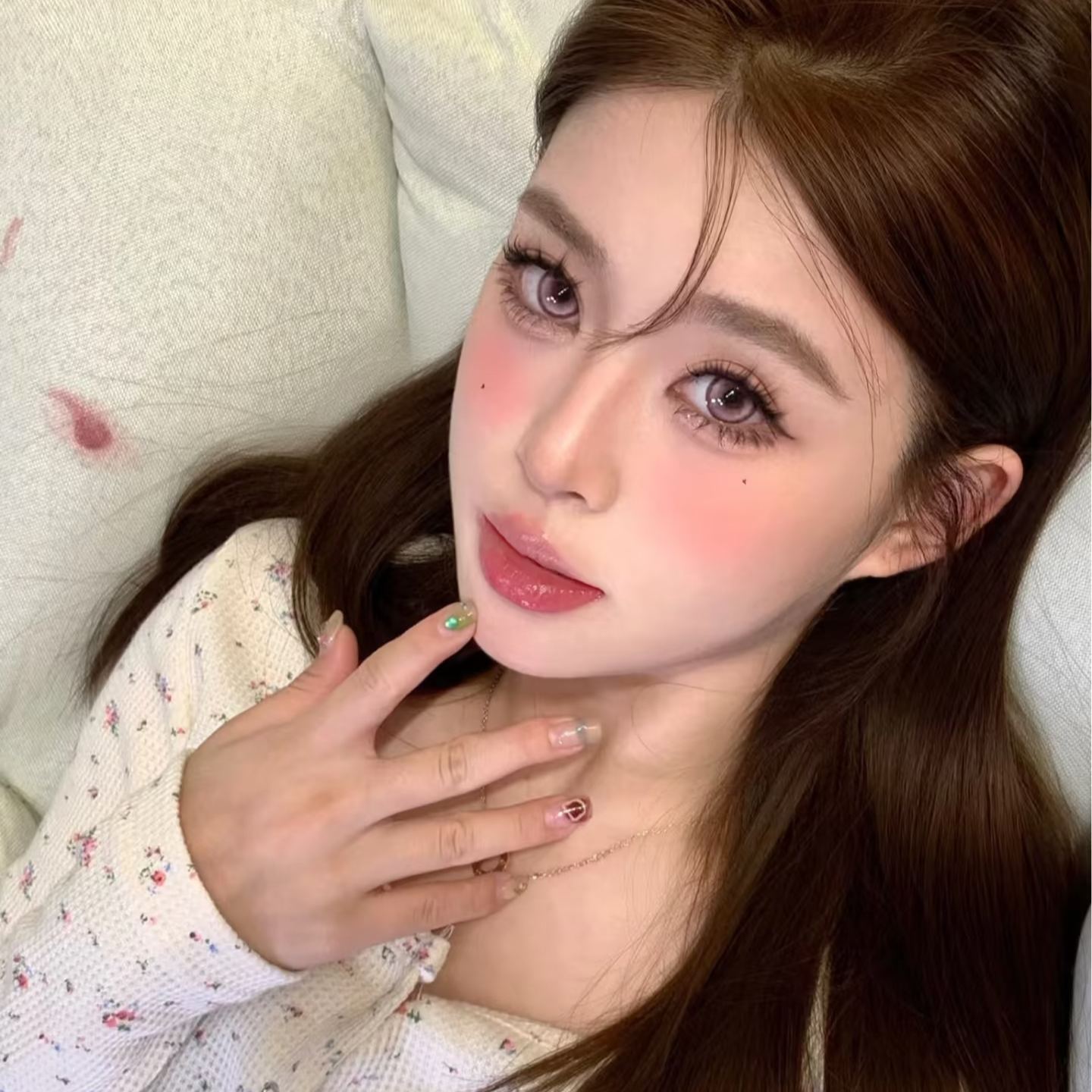 Stardust Pink Contact Lenses