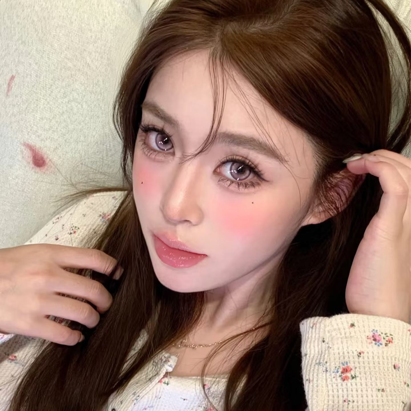 Stardust Pink Contact Lenses