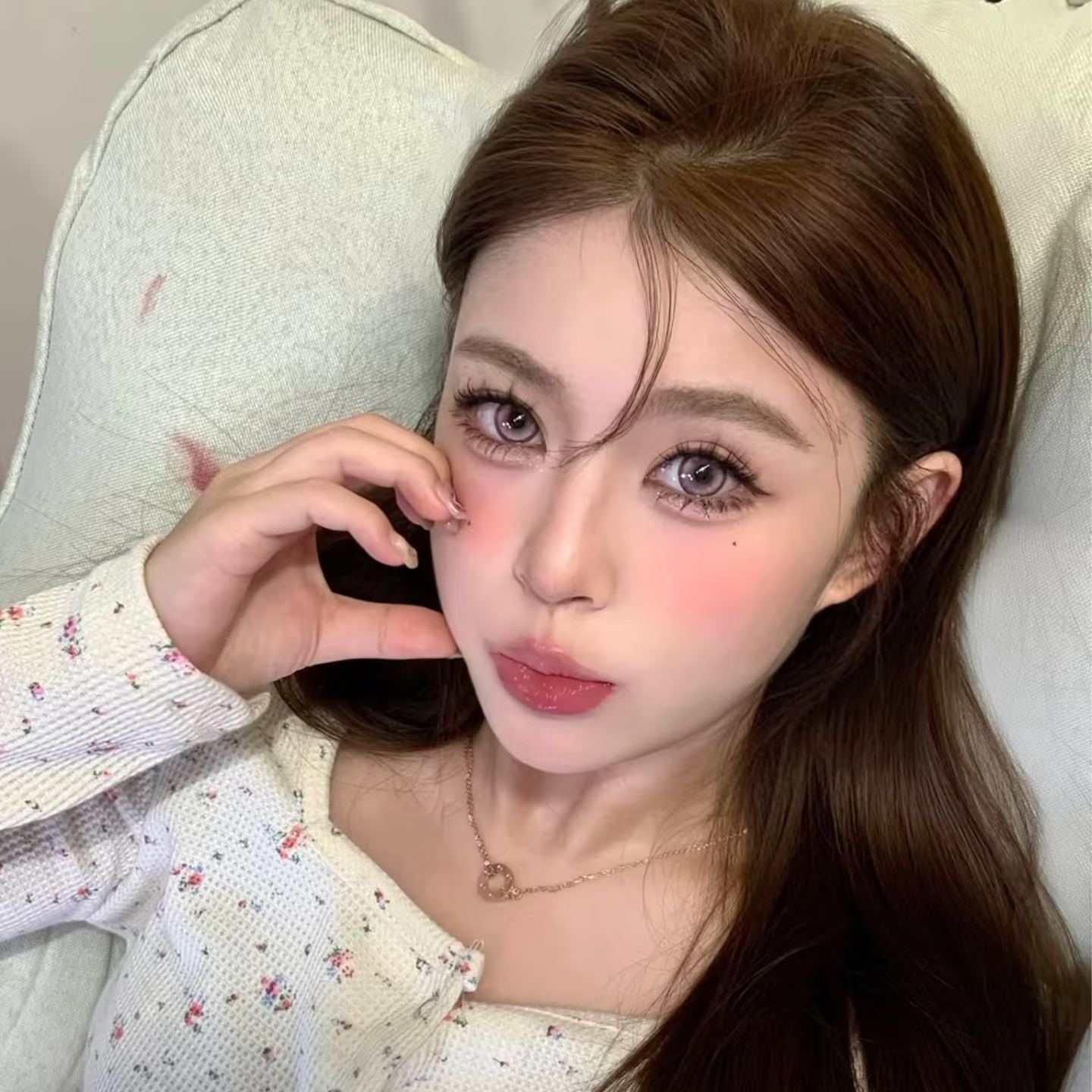 Stardust Pink Contact Lenses