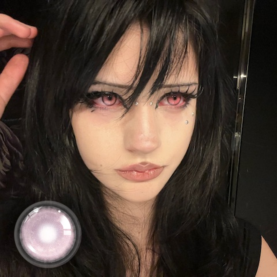 LIV10's Pinklemonade Contact Lenses