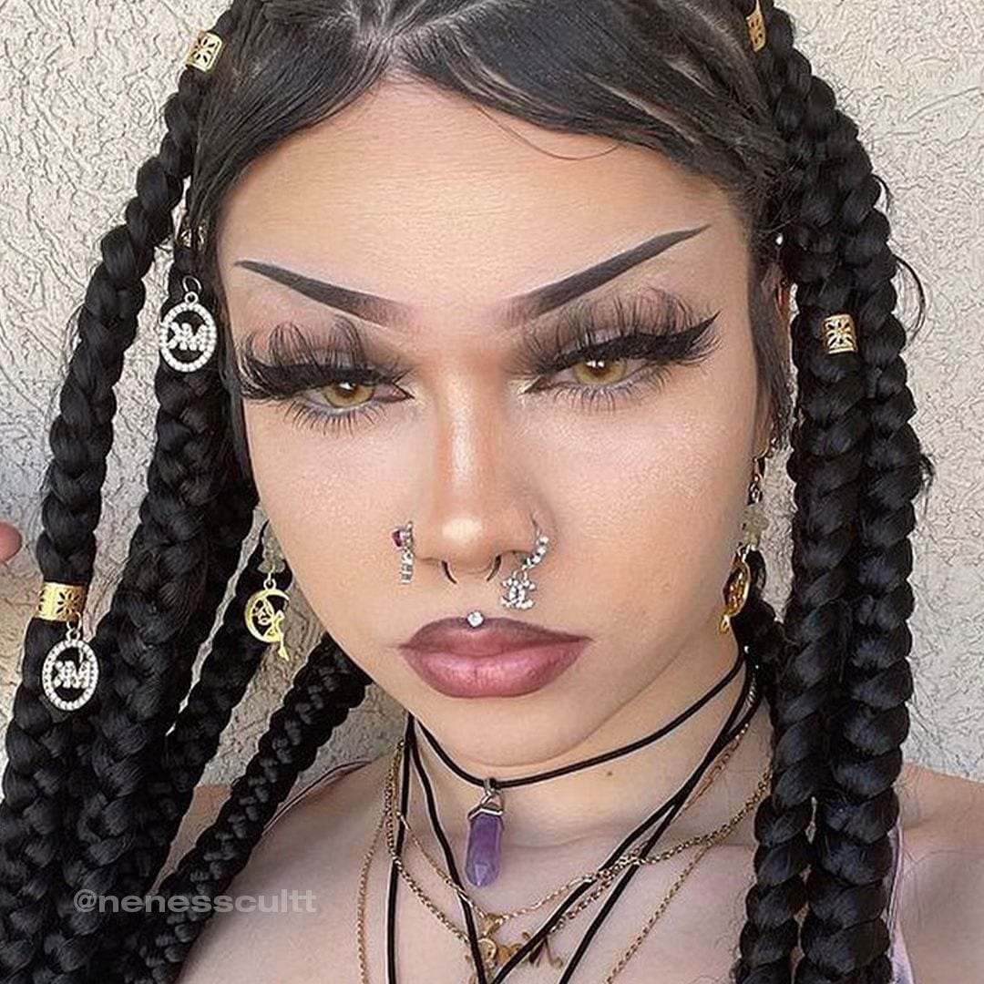 Curly Girl Contact Lenses