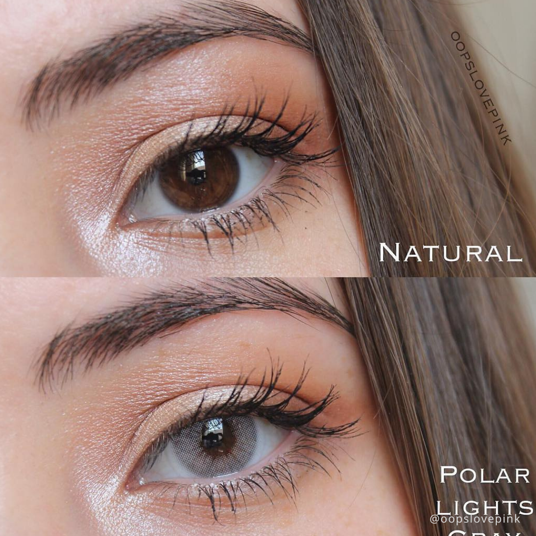 Polar Lights Gray Contact Lenses