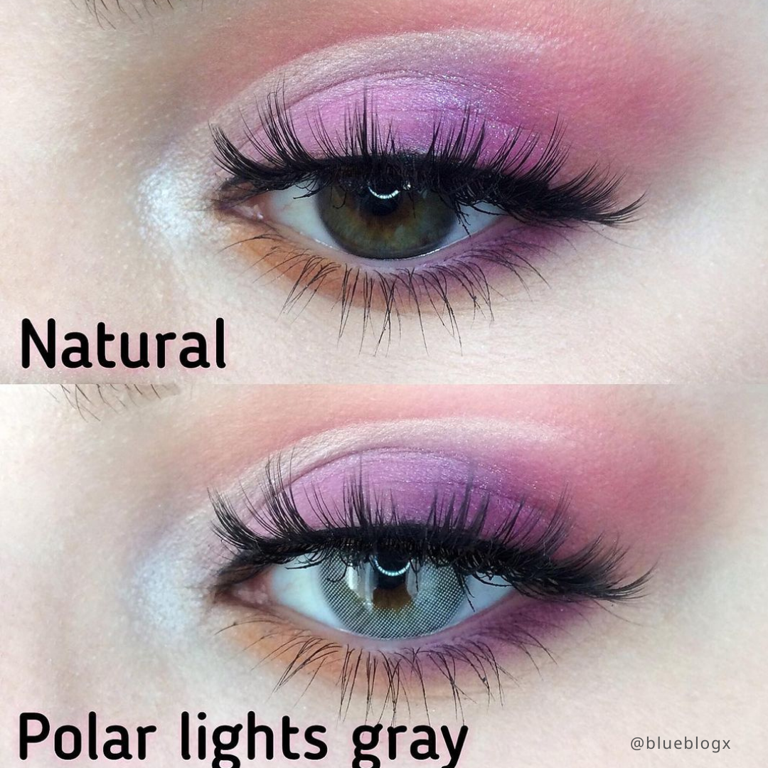 Polar Lights Gray Contact Lenses