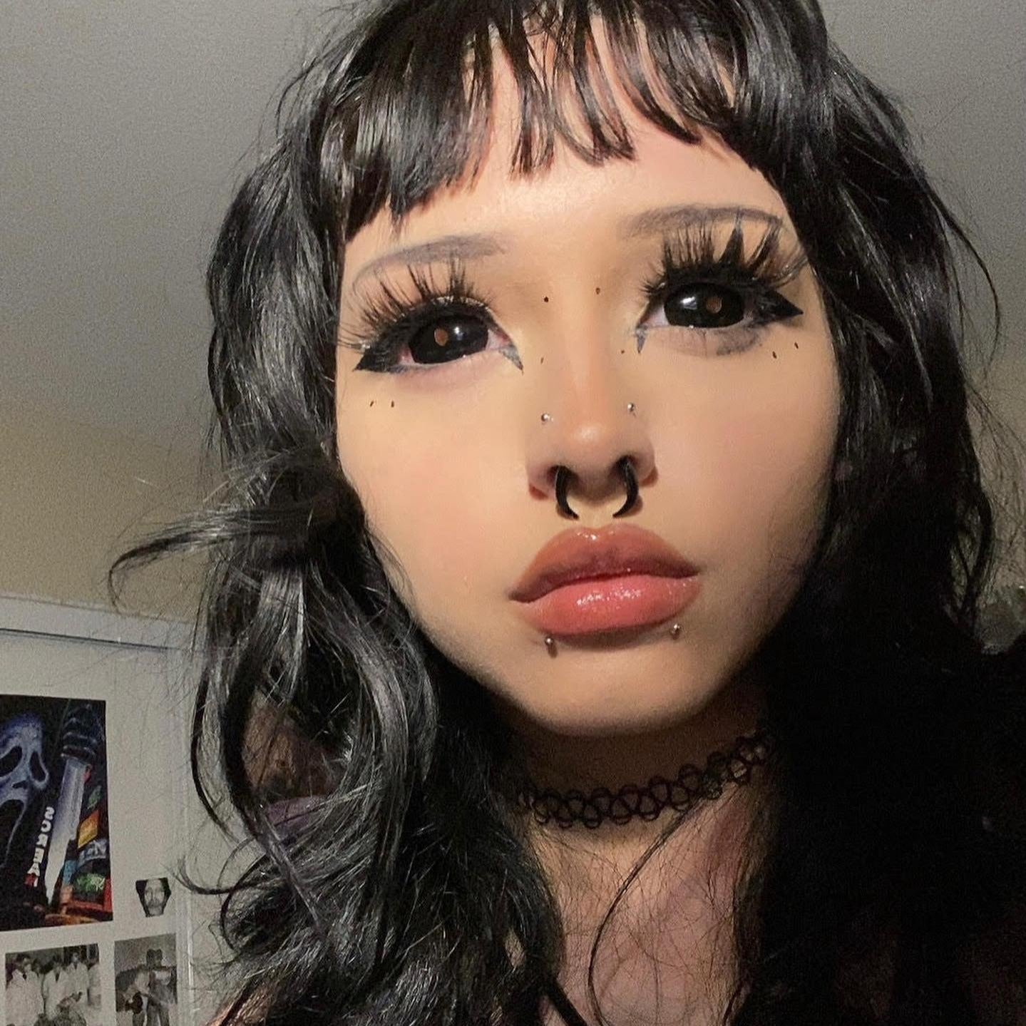 Didi Dark Demon Doll Eye 22mm Full Sclera Contact Lenses