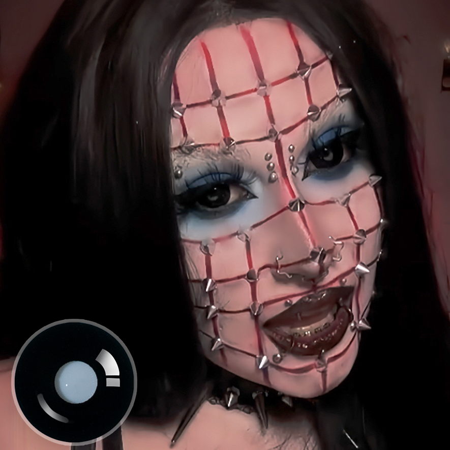 supissaroni X Sullen Doll Eye 17mm Mini Sclera (Halloween) Contact Lenses