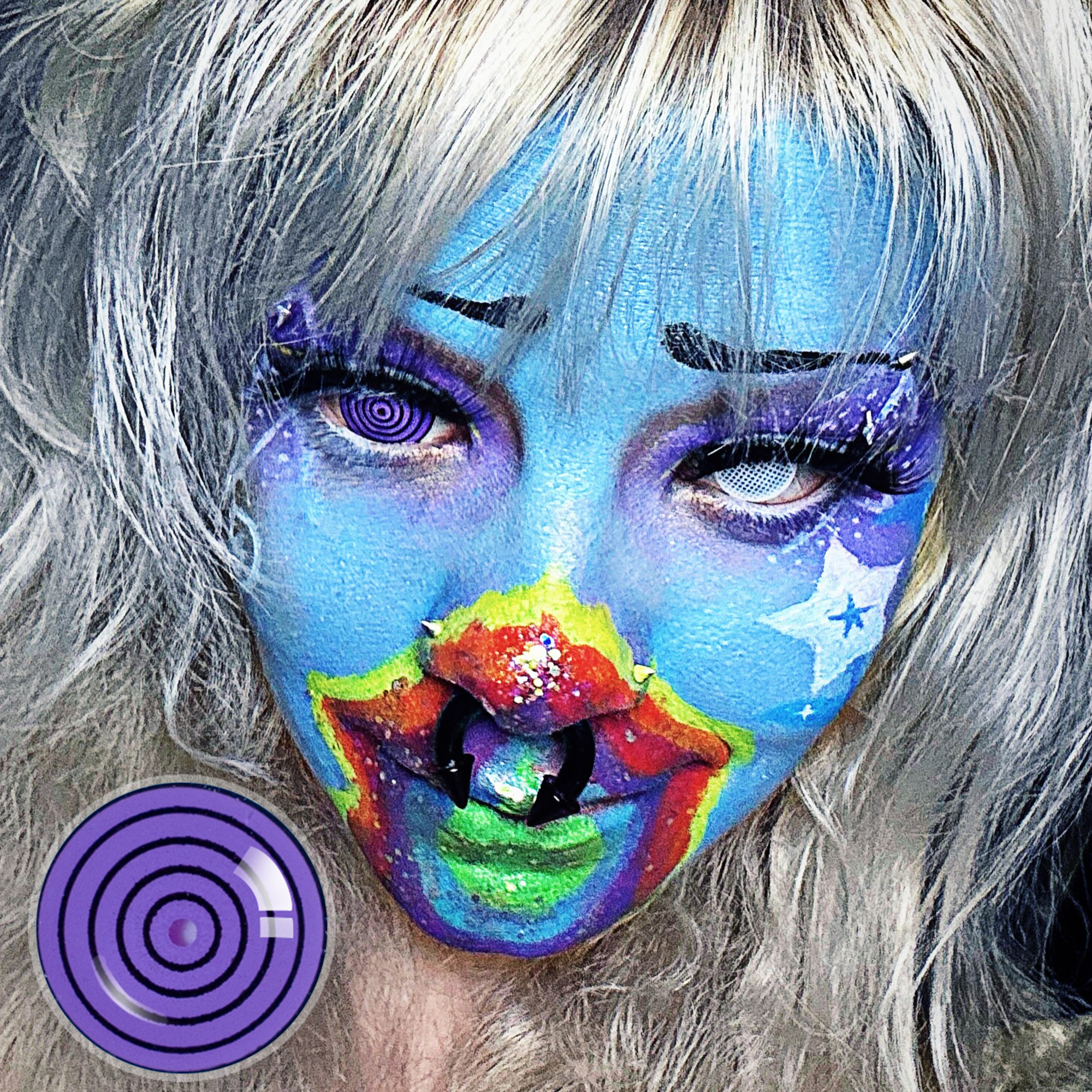 whimsiicalt X Purple Dizzy Doll | Purple |17mm | Mini Sclera | 1 Year