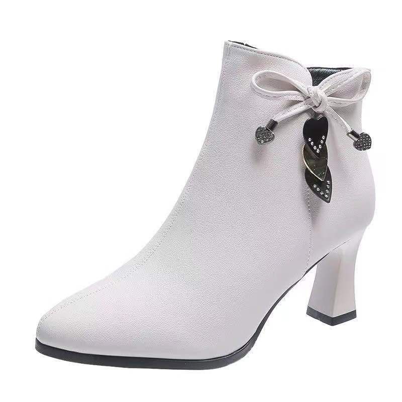 Pointed Toe Stiletto Bare Boots
