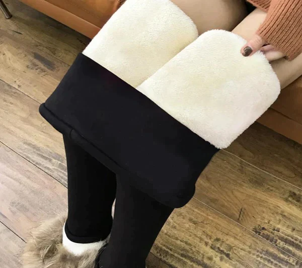 Ezeecase Warm Fur Super Thick Lined Leggings Soft|Cashmere|Upgraded