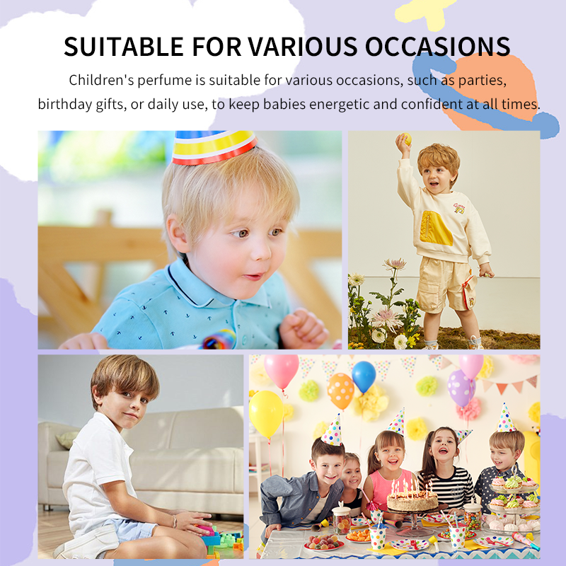 Aopoka 3008#-03 Sweetheart Series 4Pcs*88Ml Children Baby Perfume