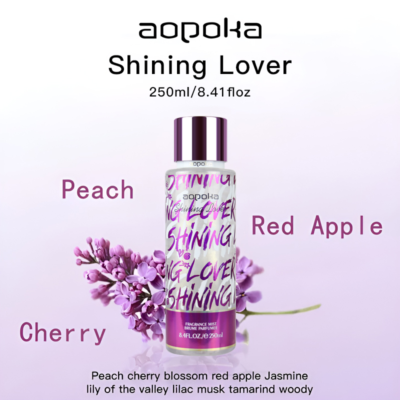 Aopoka 3007-123 Shining Lover Women'S Perfume Mist Body Spray