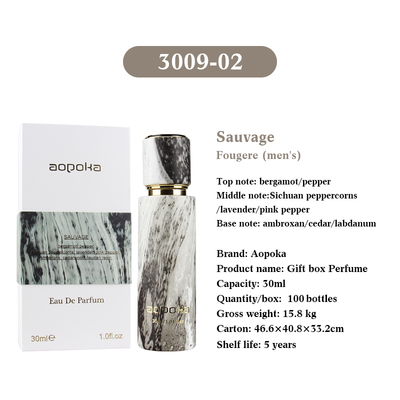 3009-02 30ml  Aopoka Sauvage Gift box