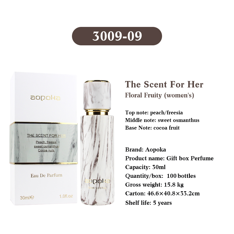 3009-09 30ml  AopokaThe Scent For HerGift box