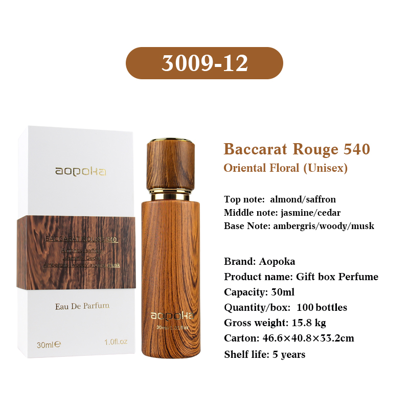 3009-12 30ml  AopokaBaccarat Rouge 540Gift box