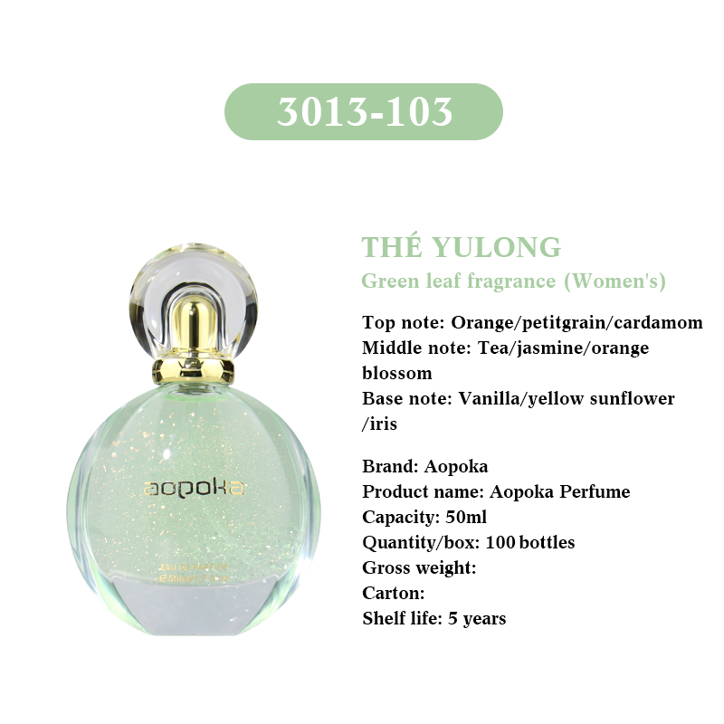 Aopoka 3013-103 The Yulong Green Leaf Fragrance Women'S Perfume