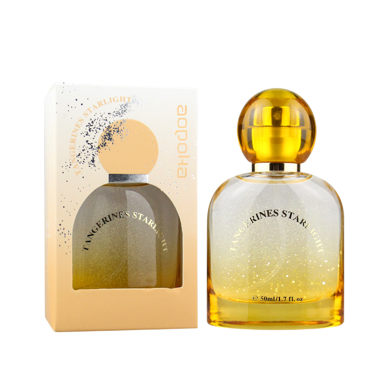Aopoka 3014-102 Tangerines Starlight Wooden Tone Yellow 50Ml Gold Powder Women Perfume