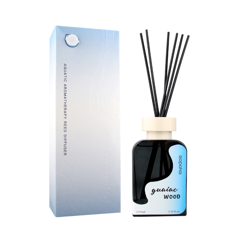 Aopoka 3018-01 Guaiac Wood 100ML Wooden Tone Reed Diffuser Air Fresher Aromatherapy