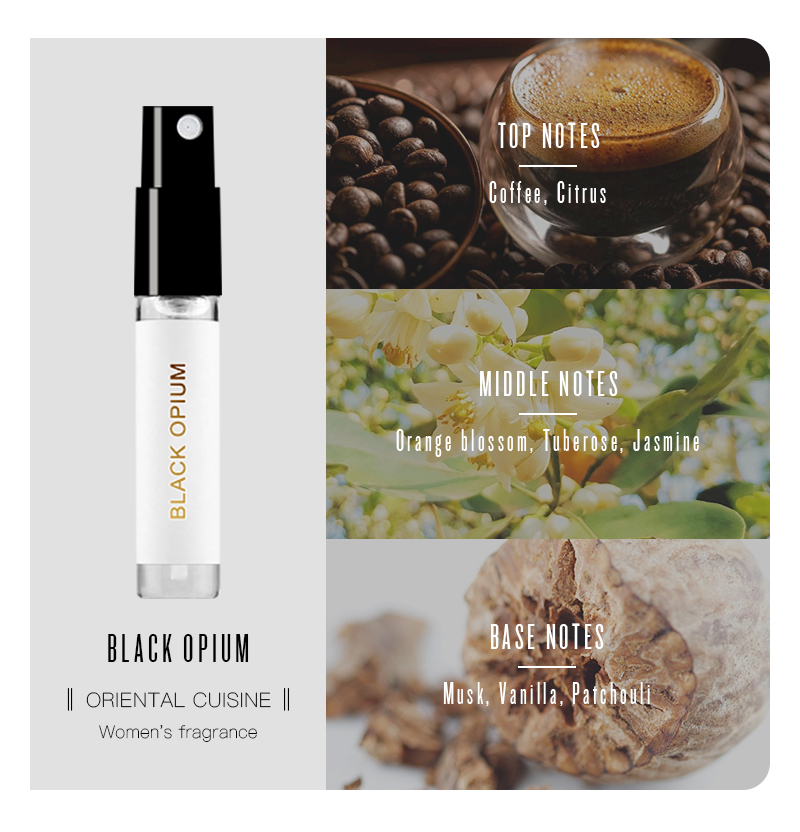 Aopoka A3025 5Ml Black Opium Perfume Sample