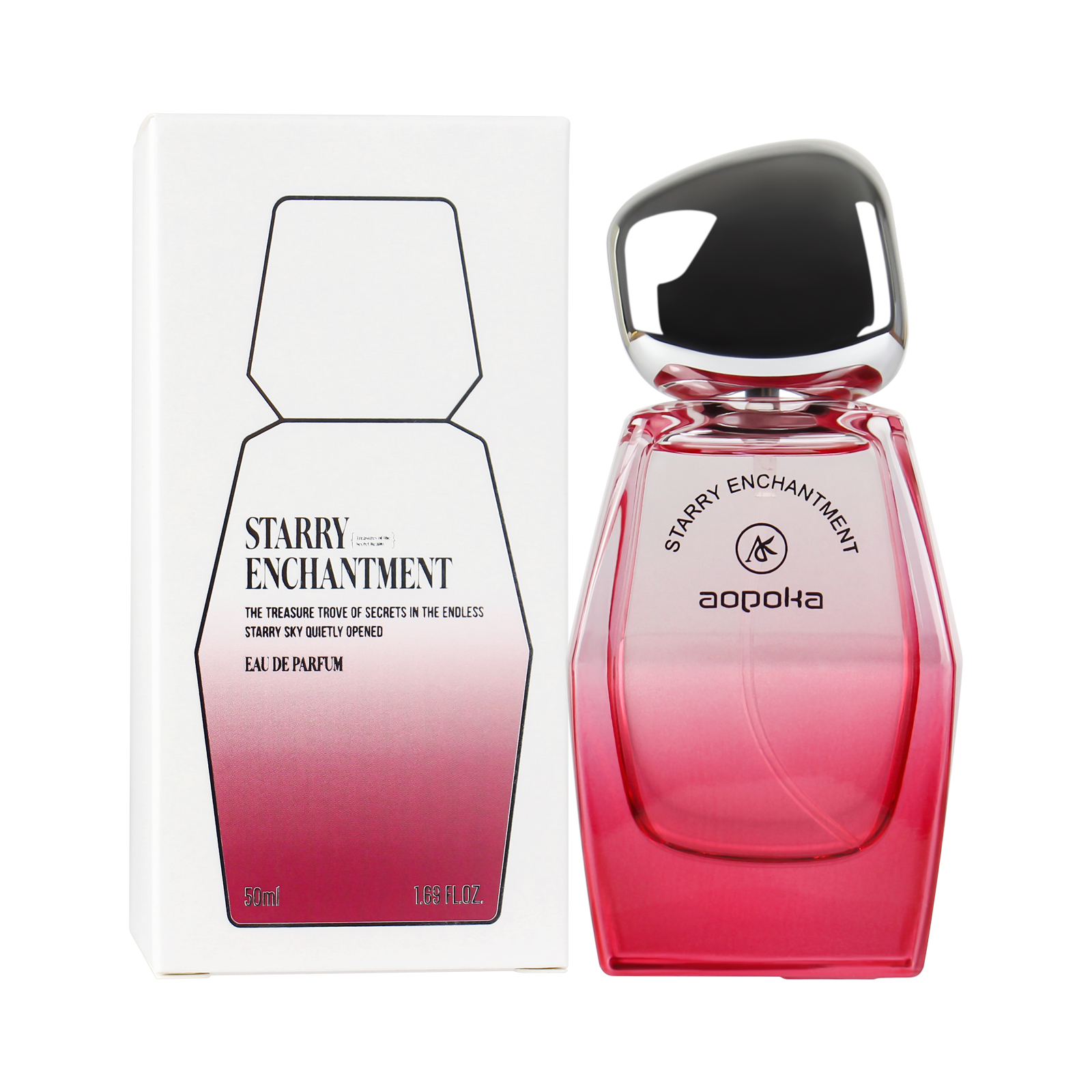 Aopoka 4 Smell 50ml Unique Bottle Women Perfume