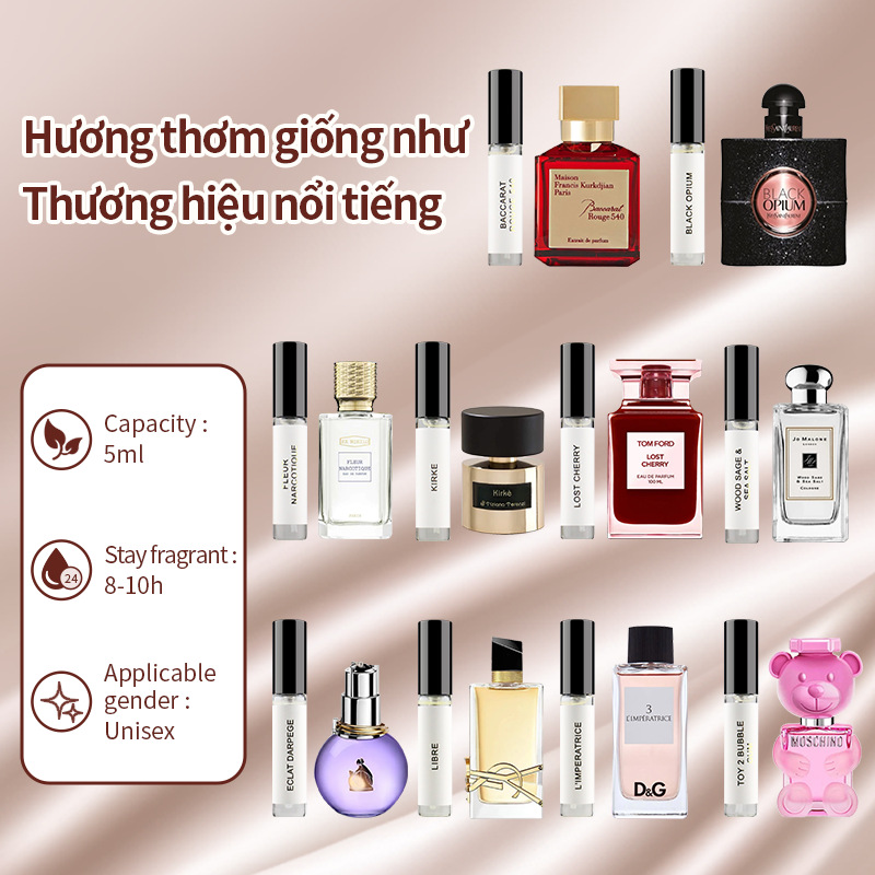 Aopoka A3025 5Ml Baccarat Rouge 540 Perfume Sample