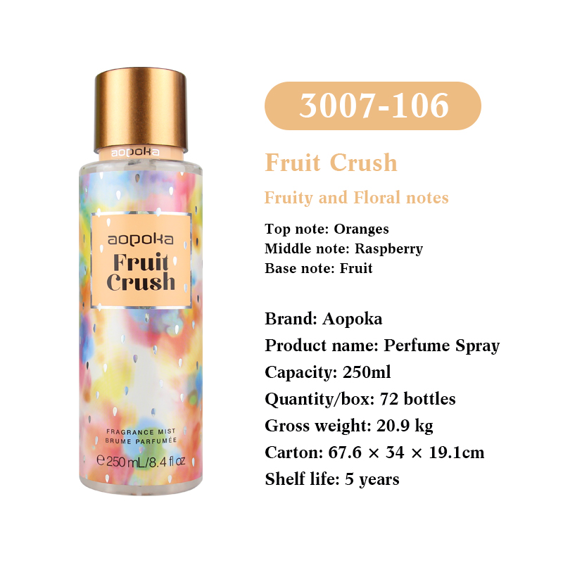 Aopoka 3007-106 Fruit Crush Fruity And Floral Notes Women Perfume