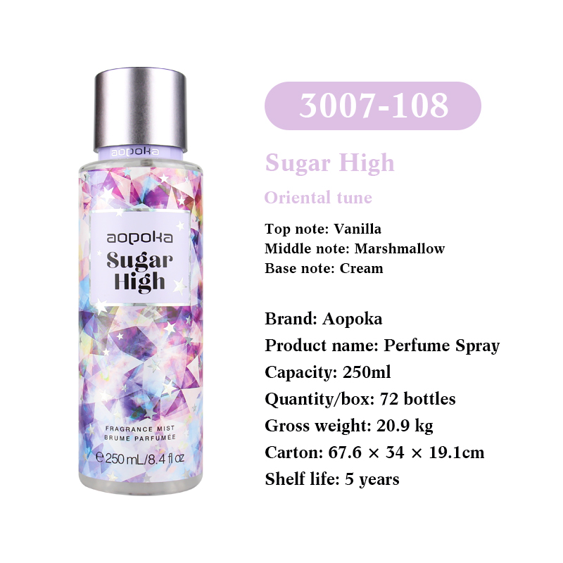 Aopoka 3007-108 Sugar High Oriental Tune Women Perfume