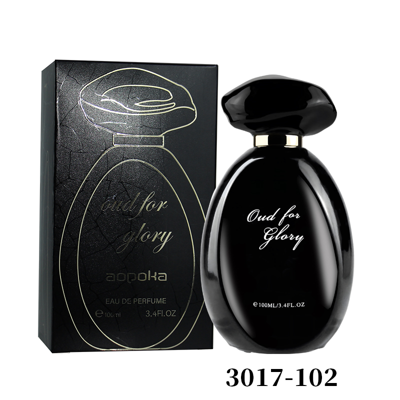 Aopoka 3017-102 Ebony Thoroughfare Neutral Fragrance 100Ml Black Unisex Perfume