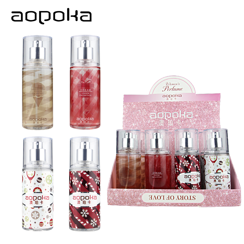 Aopoka 3008#-02 Christmas Gift Series 4Pcs*88Ml Children Baby Perfume